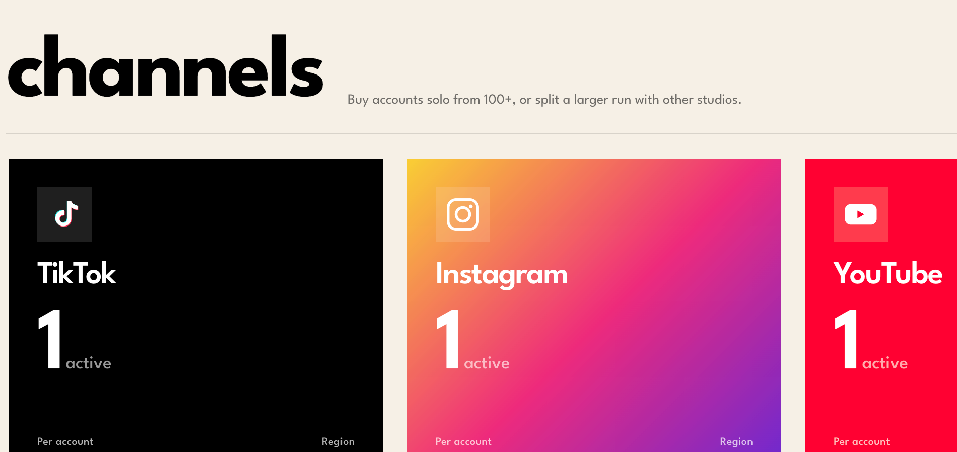 Turbo Lens channels — TikTok, Instagram, YouTube